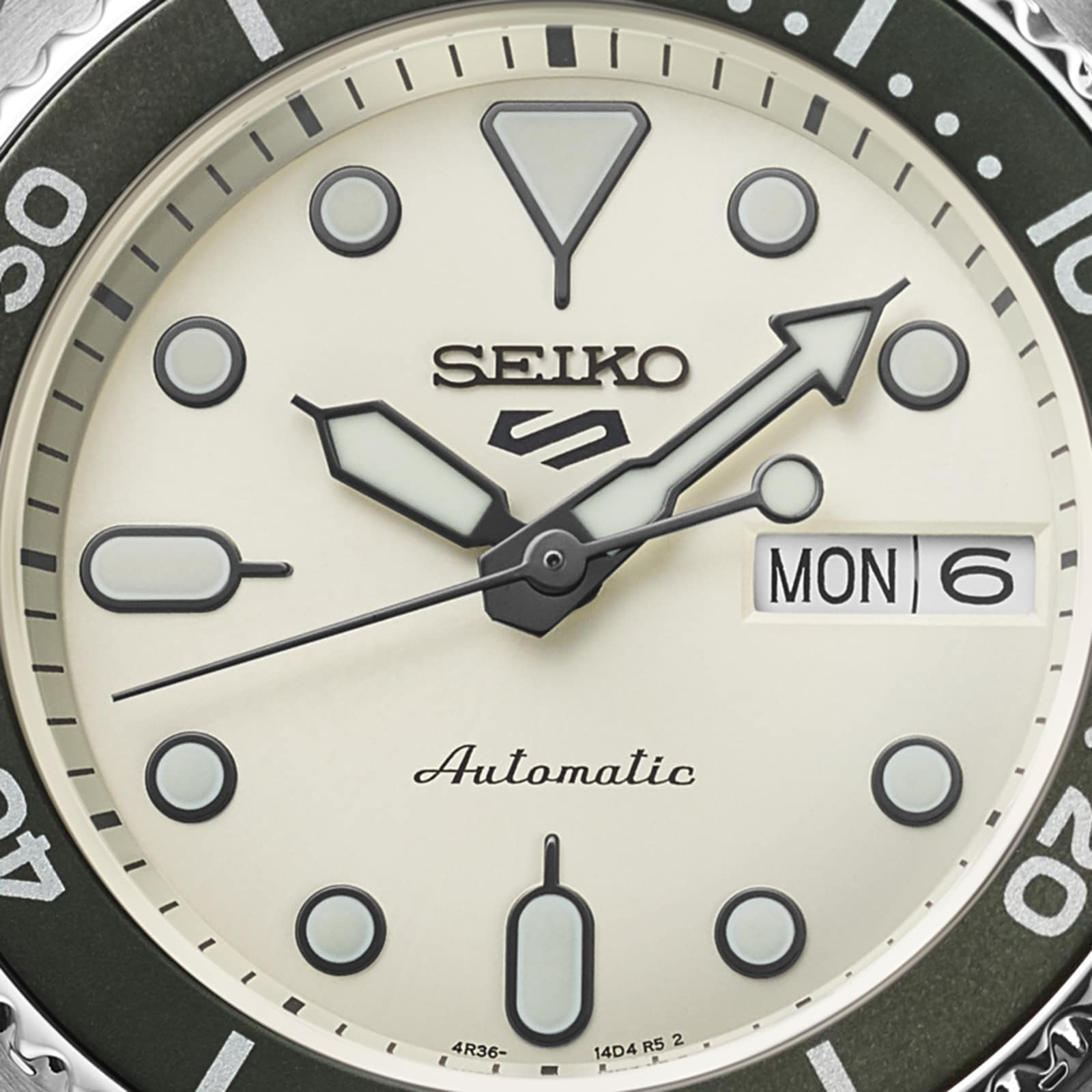 Seiko 5 sports white dial sale