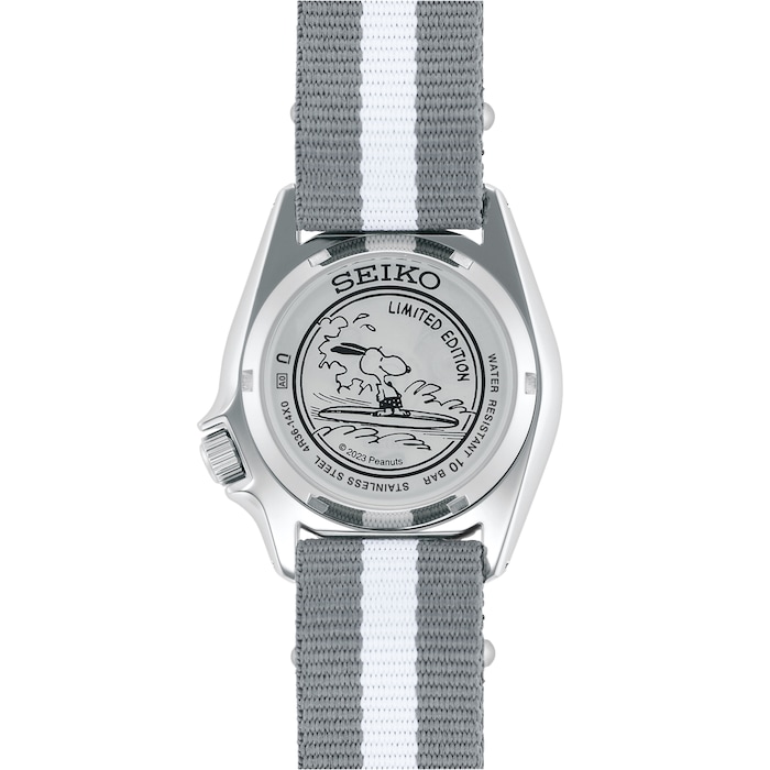 Seiko 5 Sports x Snoopy Peanuts 'Surfboard' Limited Edition Watch