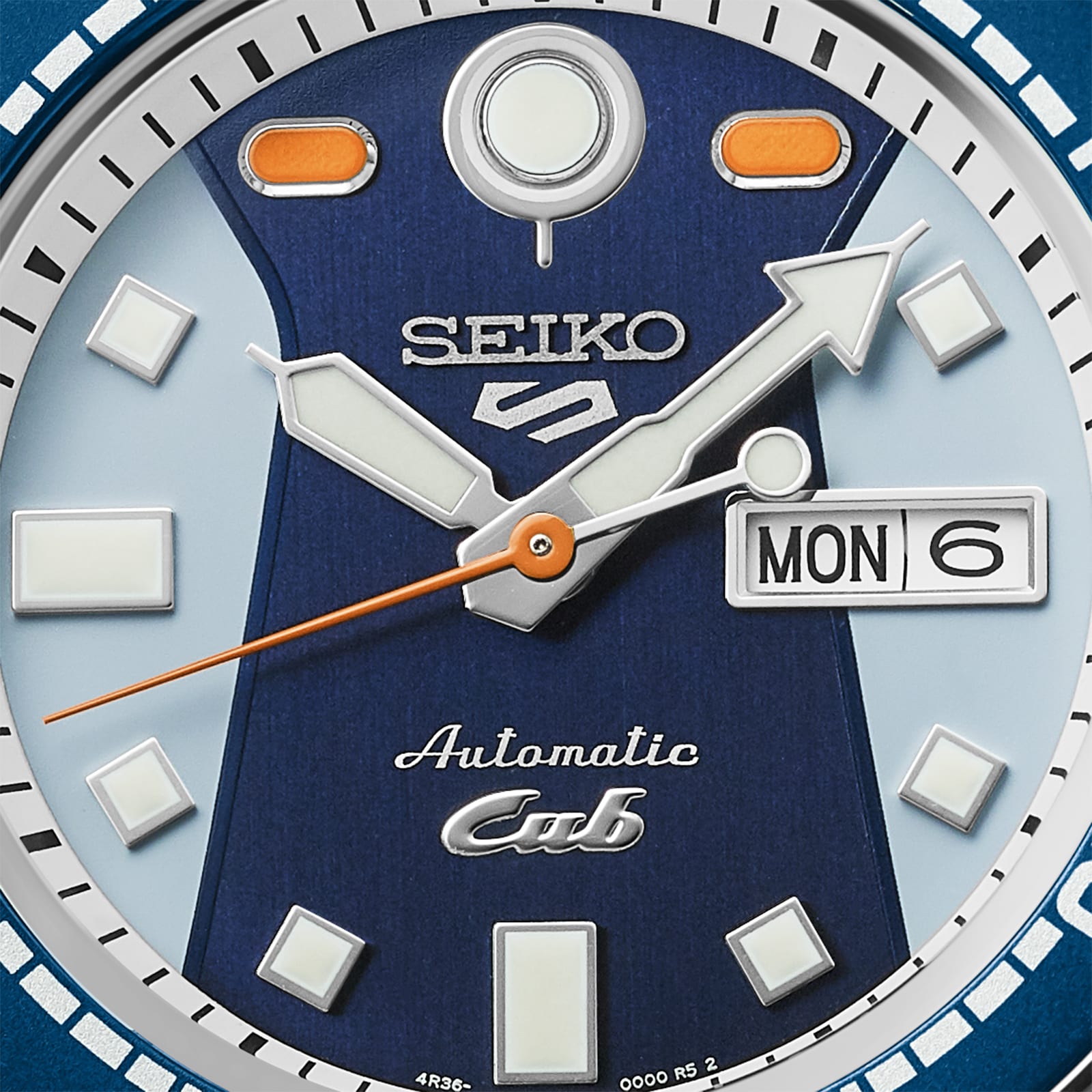 Seiko 5 Sports 5 Sports X Honda Super Cub Limited Edition 42.5mm Mens Watch Blue Seiko 5 Sports 5 Sports X Honda Super Cub Limited Edition 42.5mm Mens Watch Blue