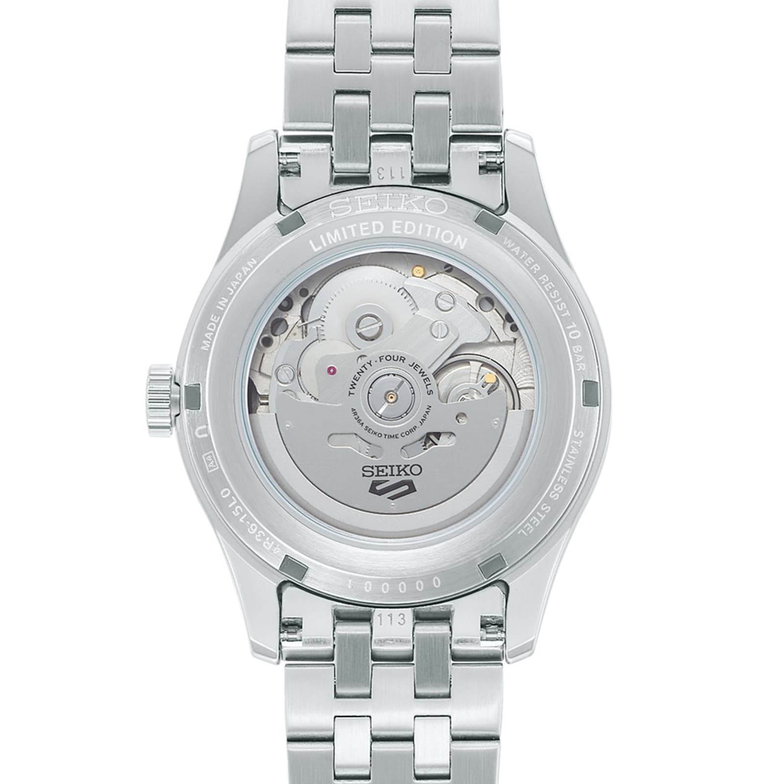 Seiko 5 Sports 5 Sports Laurel Limited Edition 39.5mm Mens Watch Cream Seiko 5 Sports 5 Sports Laurel Limited Edition 39.5mm Mens Watch Cream