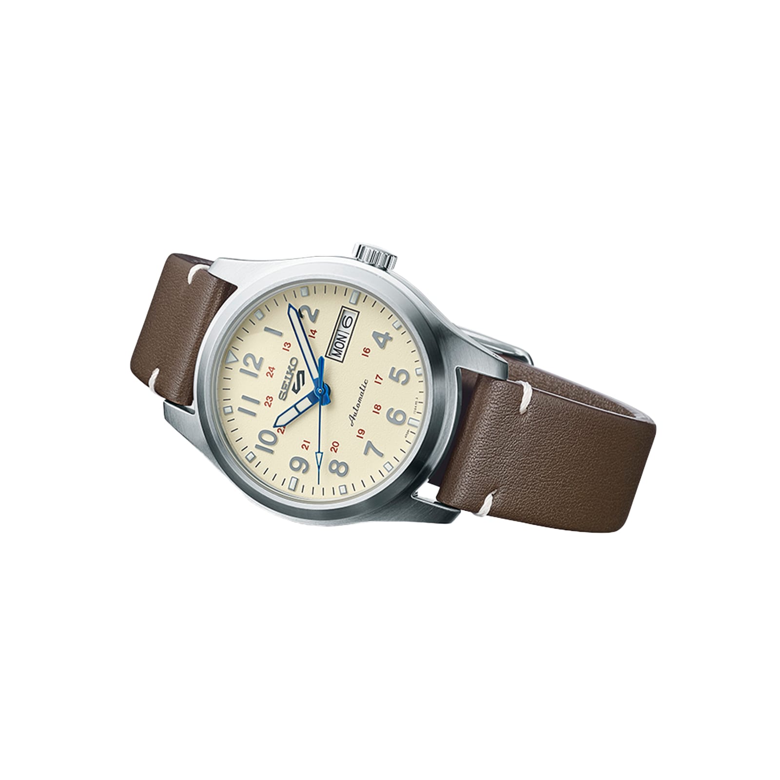 Seiko 5 Sports 5 Sports Laurel Limited Edition 39.5mm Mens Watch Cream Seiko 5 Sports 5 Sports Laurel Limited Edition 39.5mm Mens Watch Cream