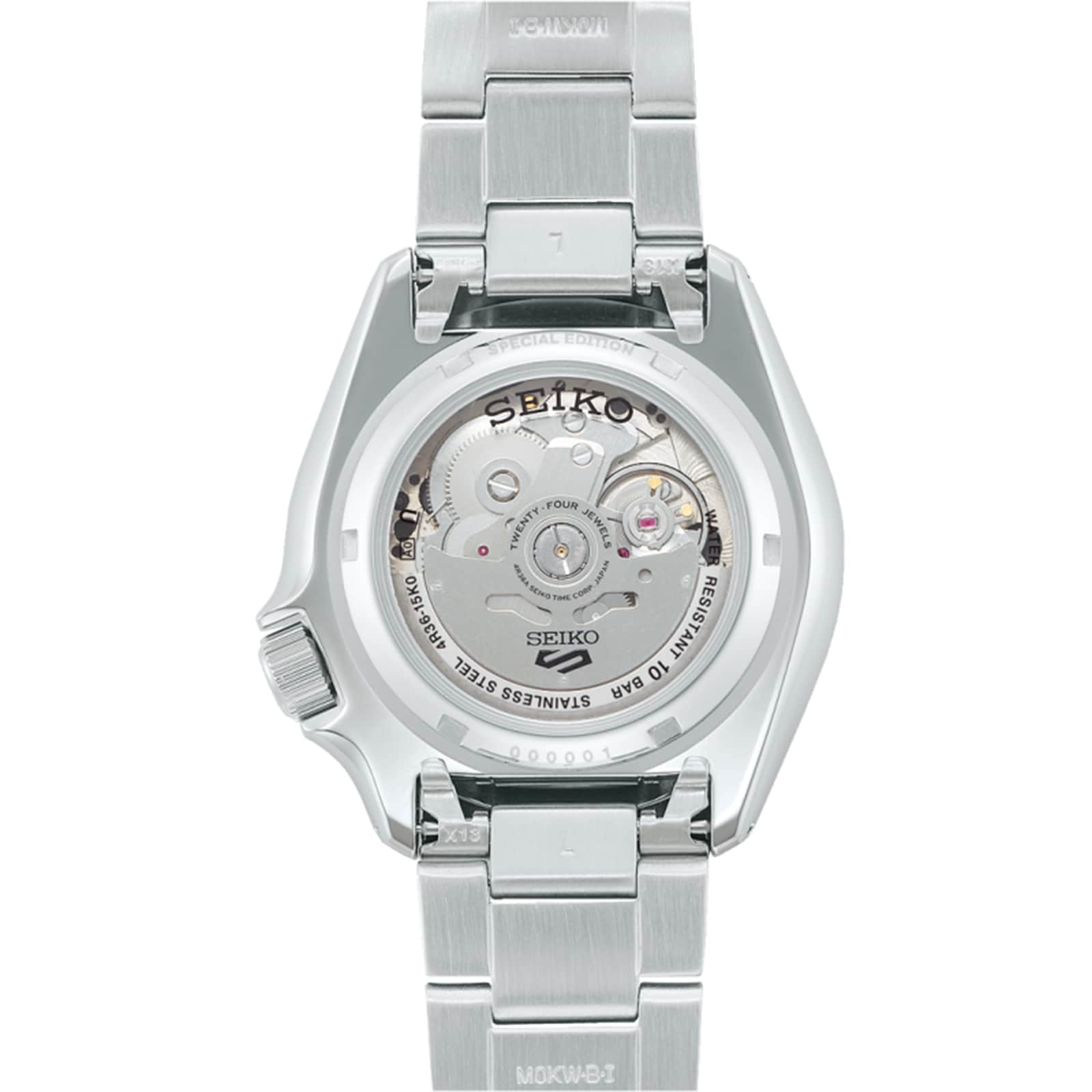 Seiko 5 Sports Special Edition 42.5mm Mens Watch Black