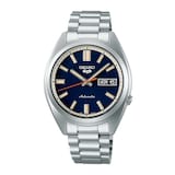 Seiko 5 Sport 5 Sports SNXS 'Rinse Blue' Classic Sports 37.5mm Mens Watch Blue