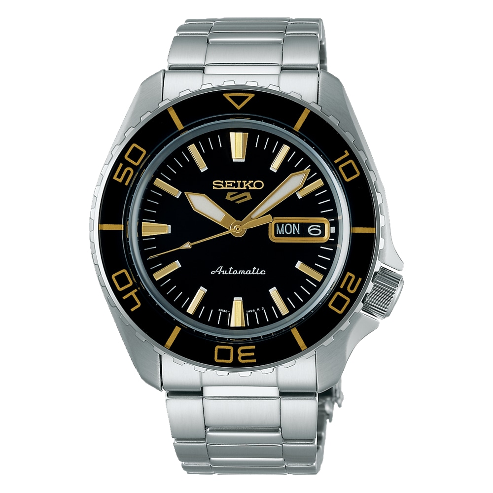 Seiko 5 Sports SKX 42.5mm Mens Watch Black SRPK99K1 Goldsmiths