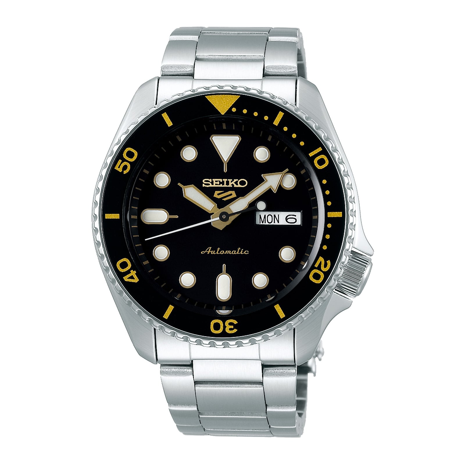 SEIKO 5 SPORTS 5 Sports 42.5mm Mens Watch Black