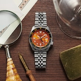 Seiko 5 Sports 'Mikan Orange' GMT SKX Re-Interpretation 42.5mm Mens Watch