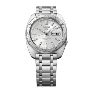 SEIKO 5 SPORTS ‘Gene Kranz’ Recreation Limited Edition 38mm Mens Watch Silver