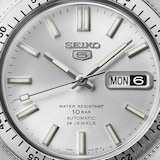 SEIKO 5 SPORTS ‘Gene Kranz’ Recreation Limited Edition 38mm Mens Watch Silver