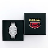 SEIKO 5 SPORTS ‘Gene Kranz’ Recreation Limited Edition 38mm Mens Watch Silver
