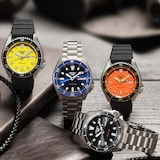 SEIKO 5 SPORTS SKX Redux 42.5mm Mens Watch Black