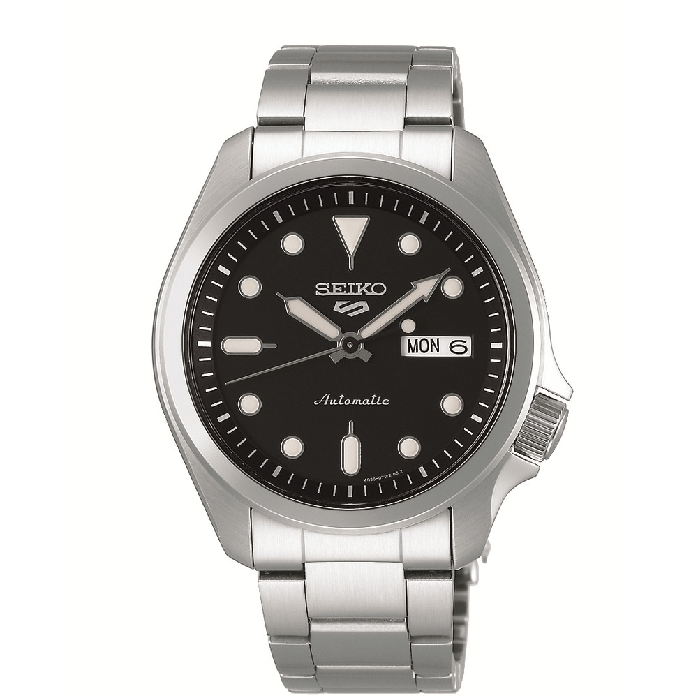 Seiko 5 Sports 5 Sports 40mm Mens Watch Black Seiko 5 Sports 5 Sports 40mm Mens Watch Black