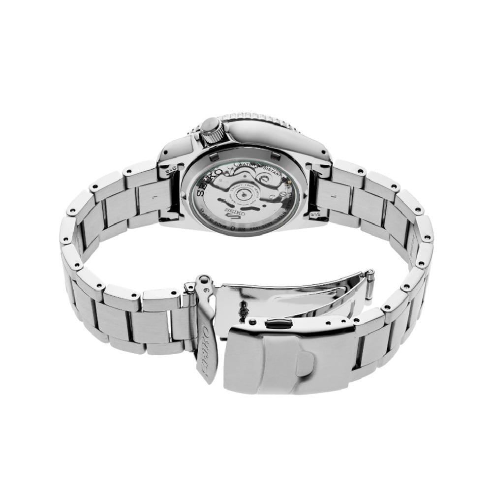 Seiko 5 Sports 5 Sports SKX 'Street Denim' 38mm Mens Bracelet Watch Blue Seiko 5 Sports 5 Sports SKX 'Street Denim' 38mm Mens Bracelet Watch Blue