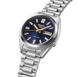 Seiko 5 Sports 5 Sports SNXS Vintage Gold Collection 37.5mm Mens Watch Blazer Blue