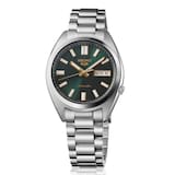 Seiko 5 Sports 5 Sports SNXS Vintage Gold Collection 37.5mm Mens Watch Green Tie