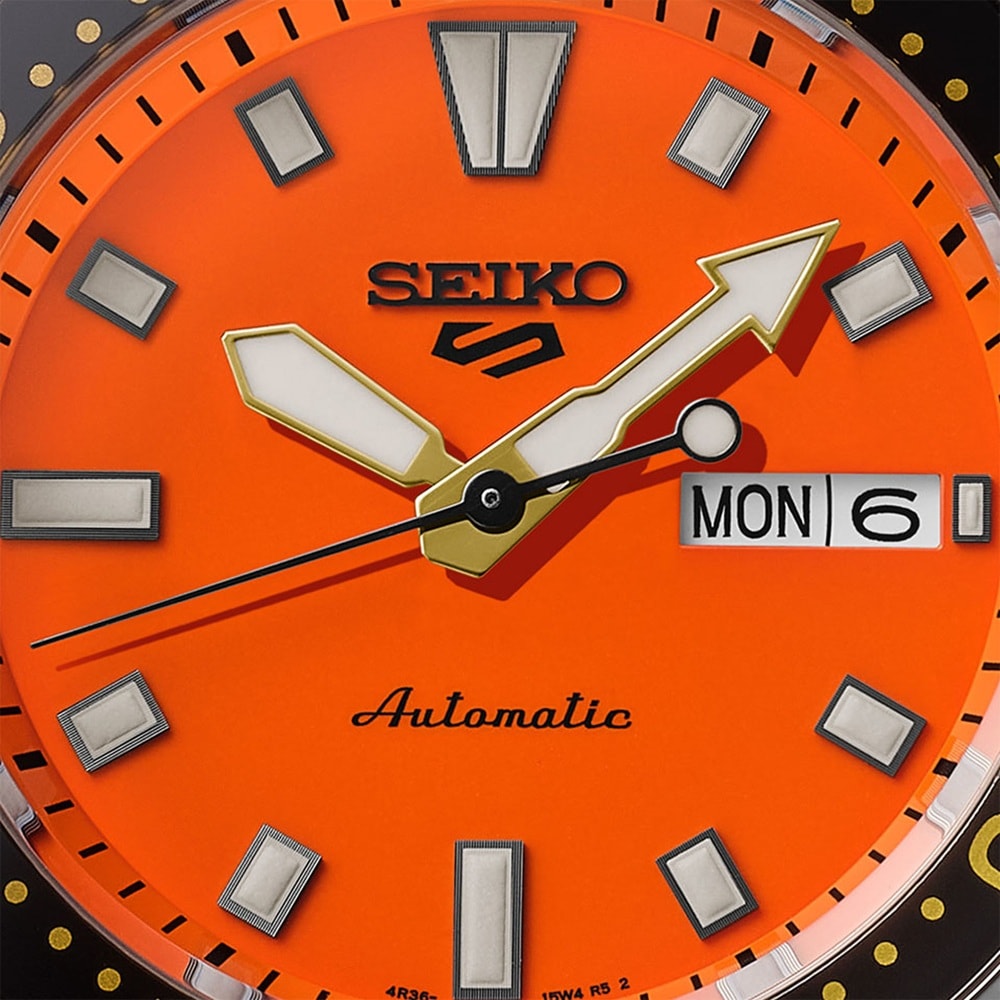 Seiko 5 Sports 5 Sports SKX Redux 'Diachi Orange' 42.5mm Mens Watch Orange