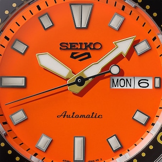 Seiko 5 Sports 5 Sports SKX Redux 'Diachi Orange' 42.5mm Mens Watch Orange