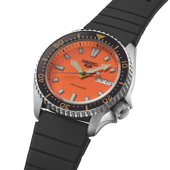 Seiko 5 Sports 5 Sports SKX Redux 'Diachi Orange' 42.5mm Mens Watch Orange