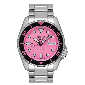 Seiko 5 Sports 5 Sports X Pink Panther 38mm Limited Edition Watch Seiko 5 Sports 5 Sports X Pink Panther 38mm Limited Edition Watch