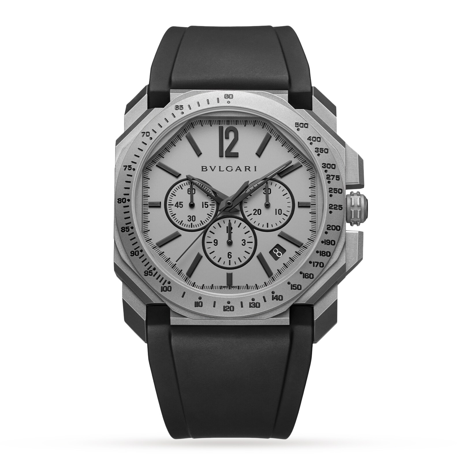 Bvlgari Bvlgari Octo 41mm Grey Dial Titanium Gents Watch 102859 Mayors