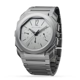 Bvlgari Titanium Octo Finissimo 42mm Grey Dial Automatic Chronograph Gents Watch