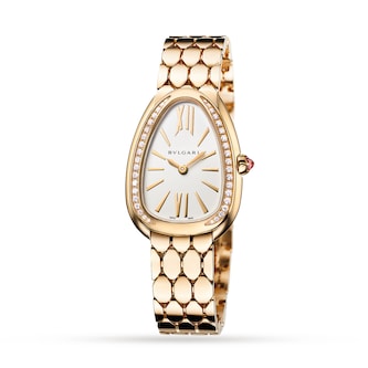 Bvlgari Serpenti Seduttori 33mm White Dial 18k Yellow Gold Ladies Watch Bvlgari Serpenti Seduttori 33mm White Dial 18k Yellow Gold Ladies Watch