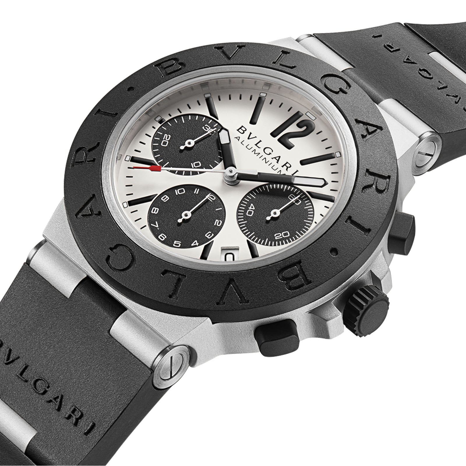 Bvlgari chronograph shop mens watch