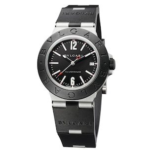 Bvlgari Aluminium Bvlgari Bvlgari 40mm Black Dial Automatic Mens Watch