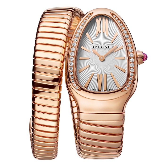 Bulgari Serpenti Tubogas - 35 mm - Rose Gold Watches