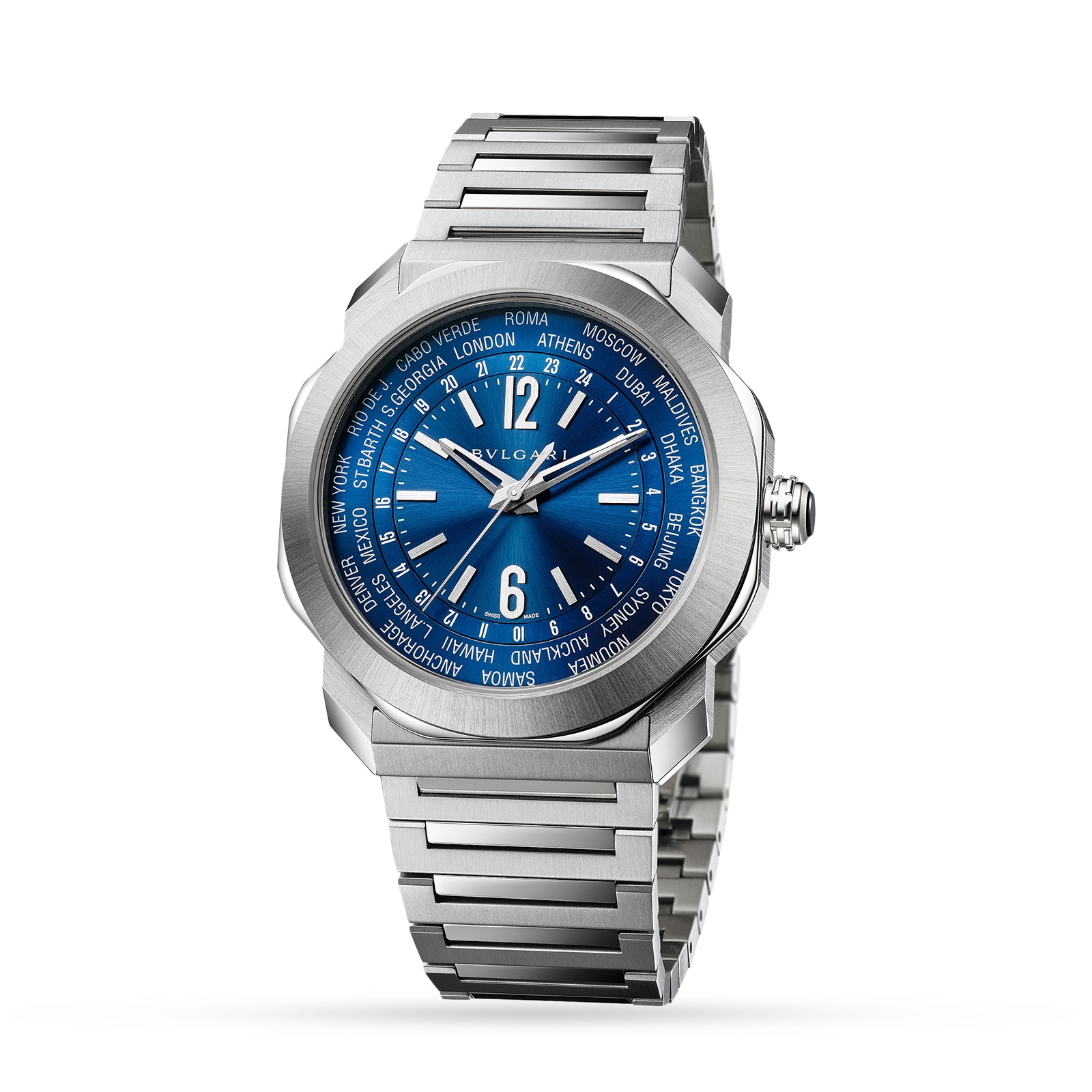 Bvlgari Bvlgari Octo Roma 41mm Blue Dial Watch