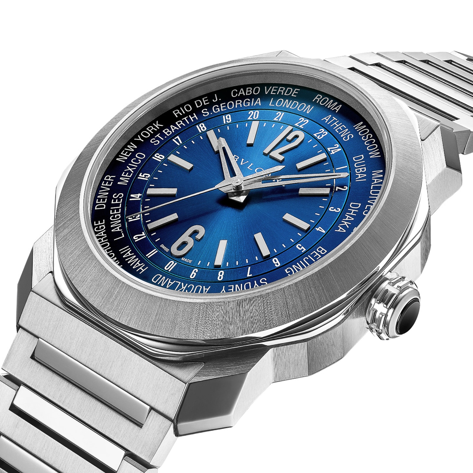 Bvlgari Bvlgari Octo Roma 41mm Blue Dial Watch