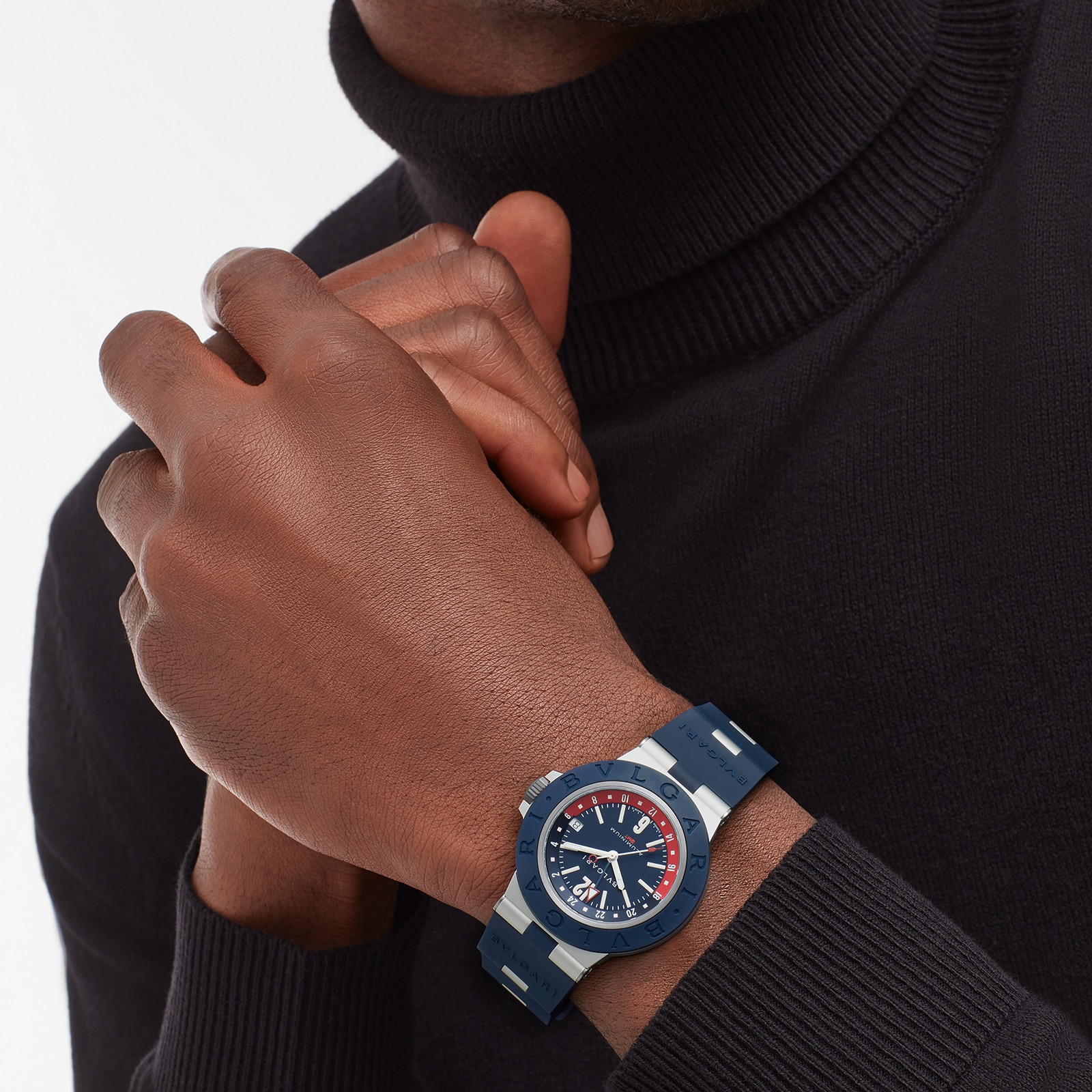 Bvlgari Bvlgari Aluminium 40mm Blue Dial Watch