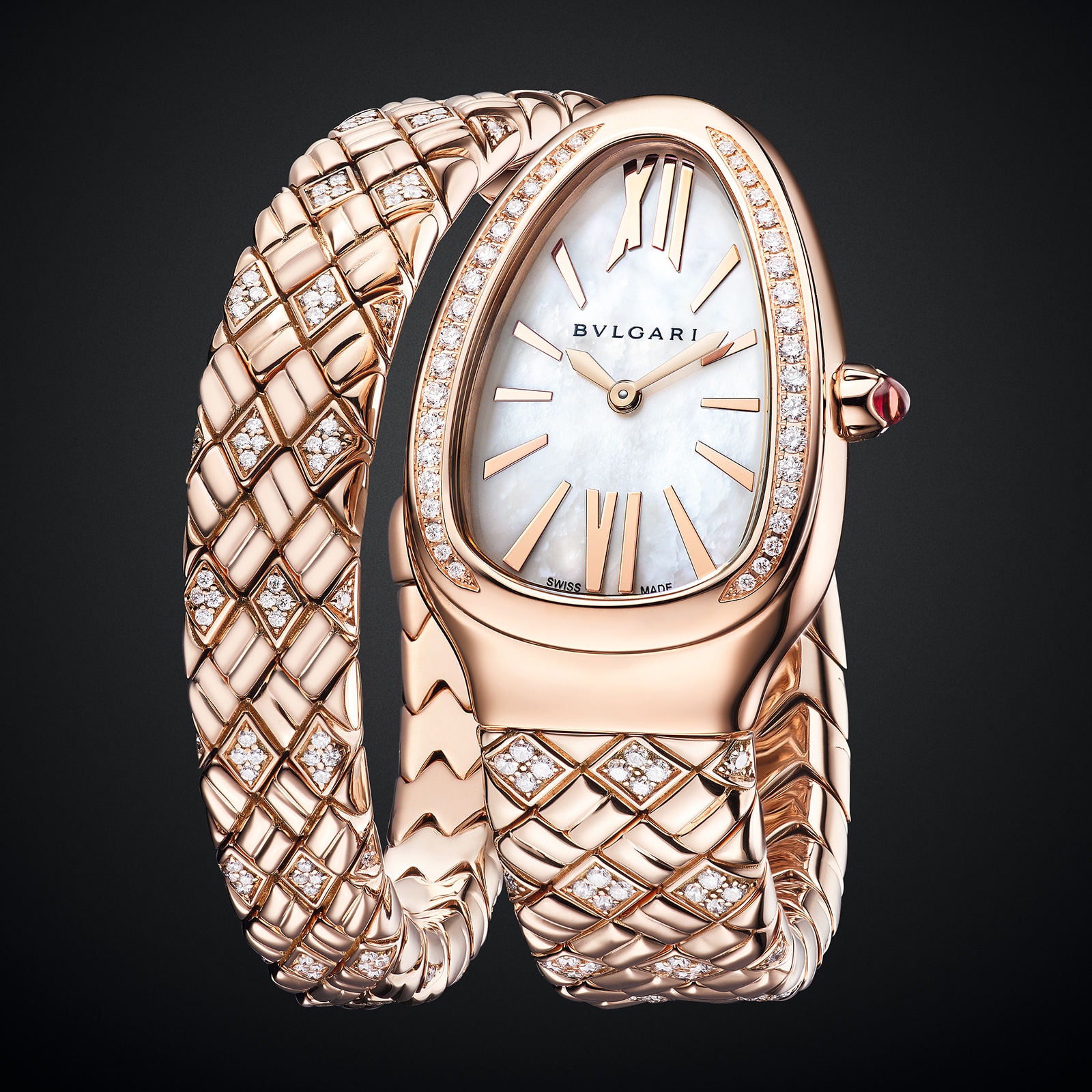 Bvlgari Serpenti Spiga 35mm Ladies Watch
