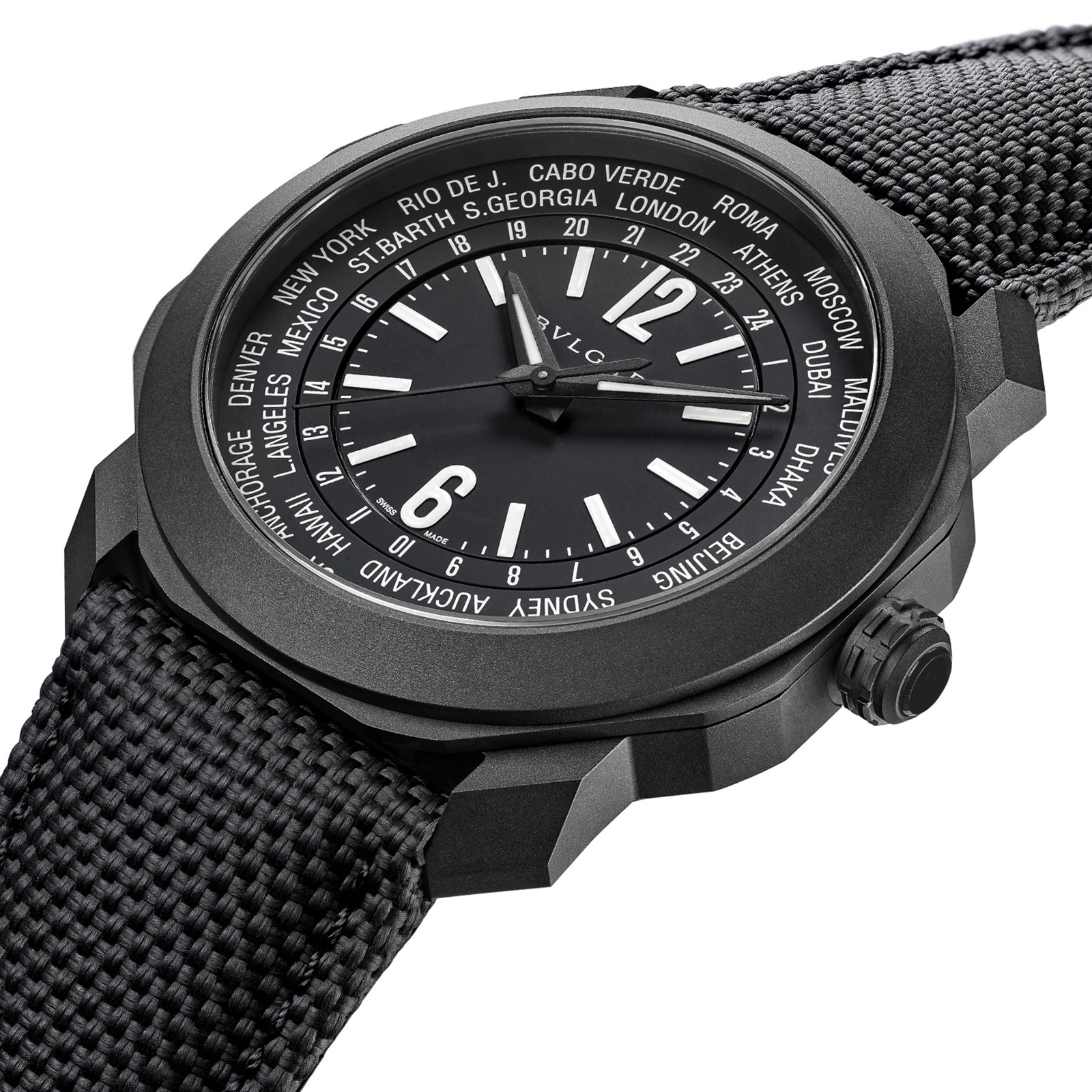 Bvlgari Bvlgari Octo Roma 41mm Black Dial Watch Bvlgari Bvlgari Octo Roma 41mm Black Dial Watch