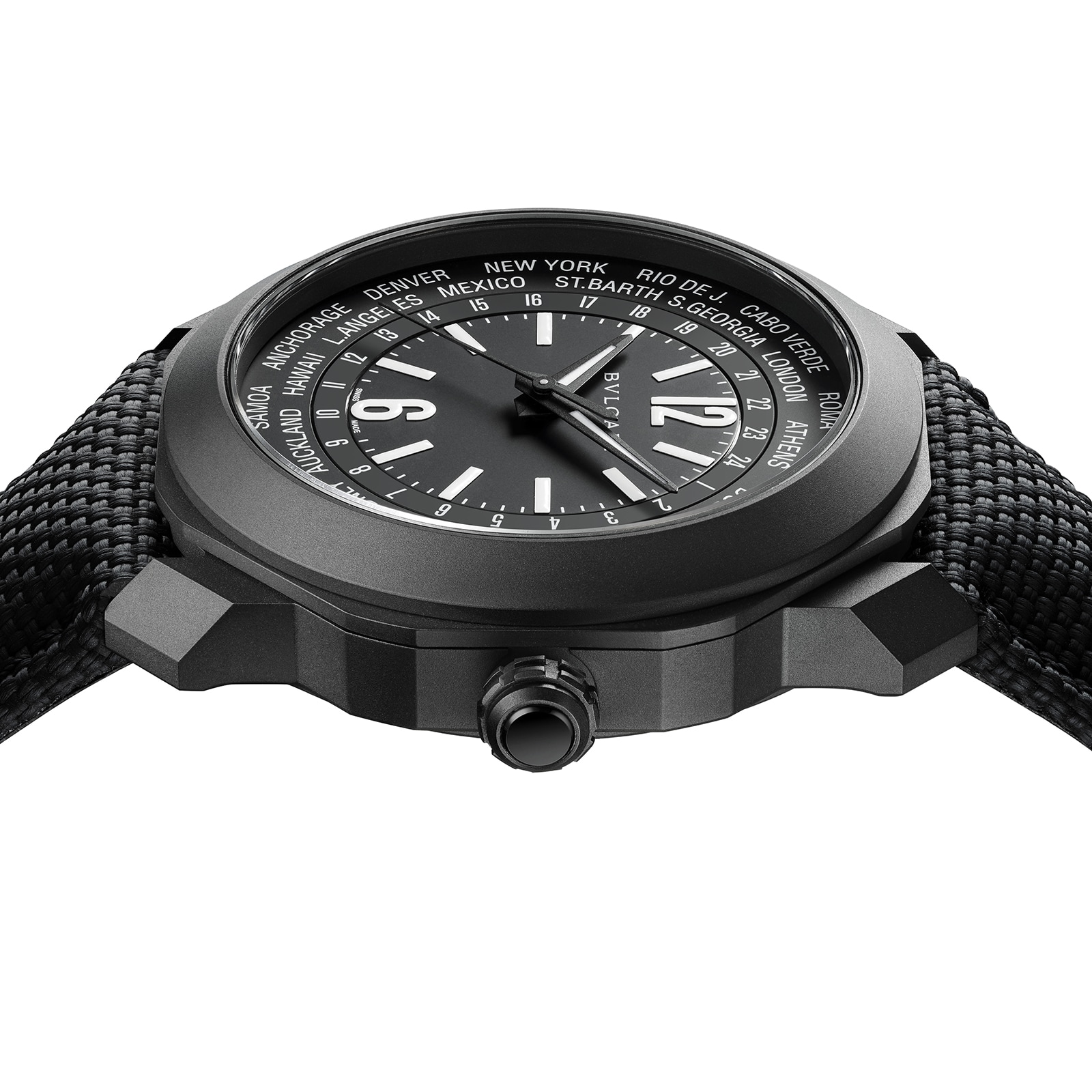 Bvlgari Bvlgari Octo Roma 41mm Black Dial Watch Bvlgari Bvlgari Octo Roma 41mm Black Dial Watch
