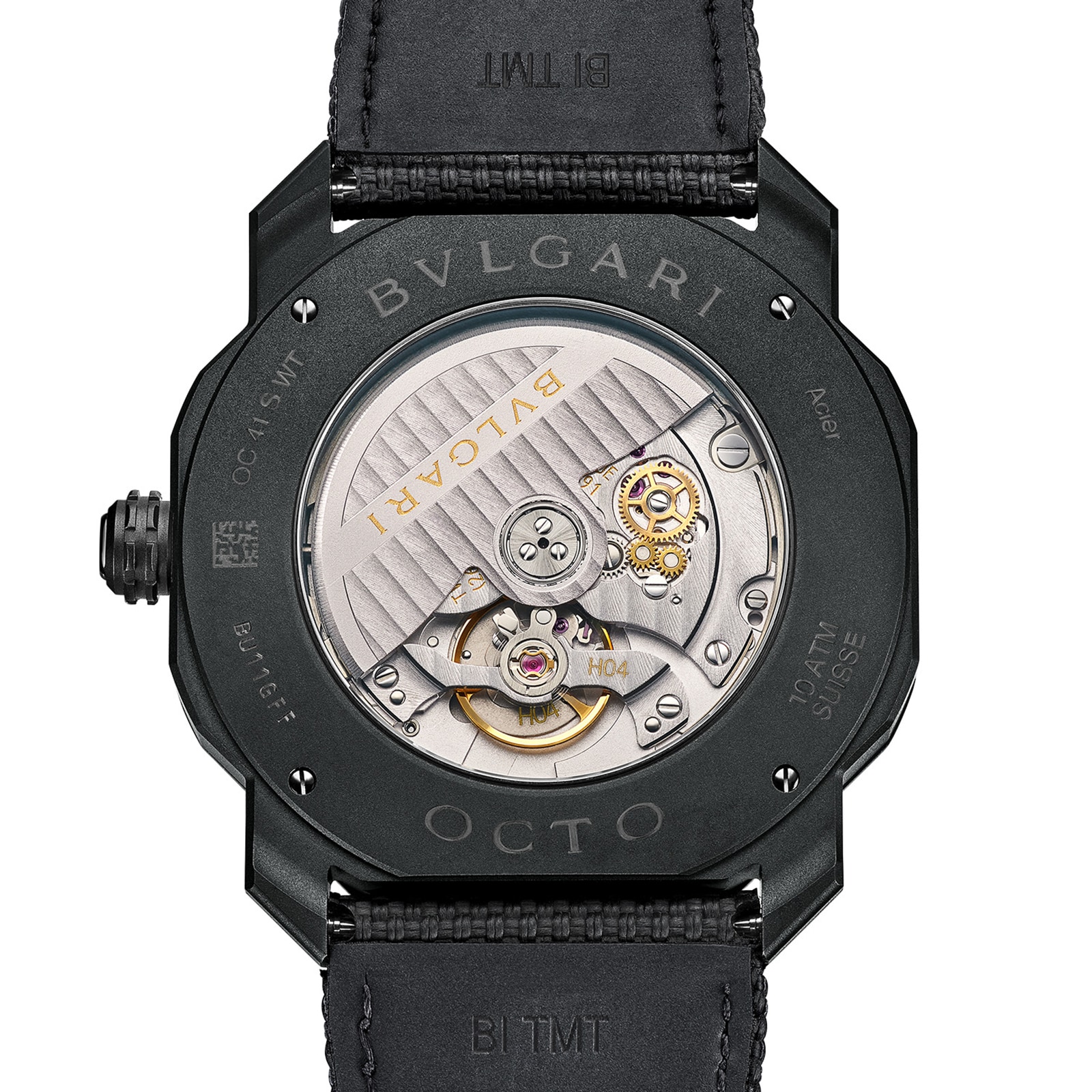 Bvlgari Bvlgari Octo Roma 41mm Black Dial Watch