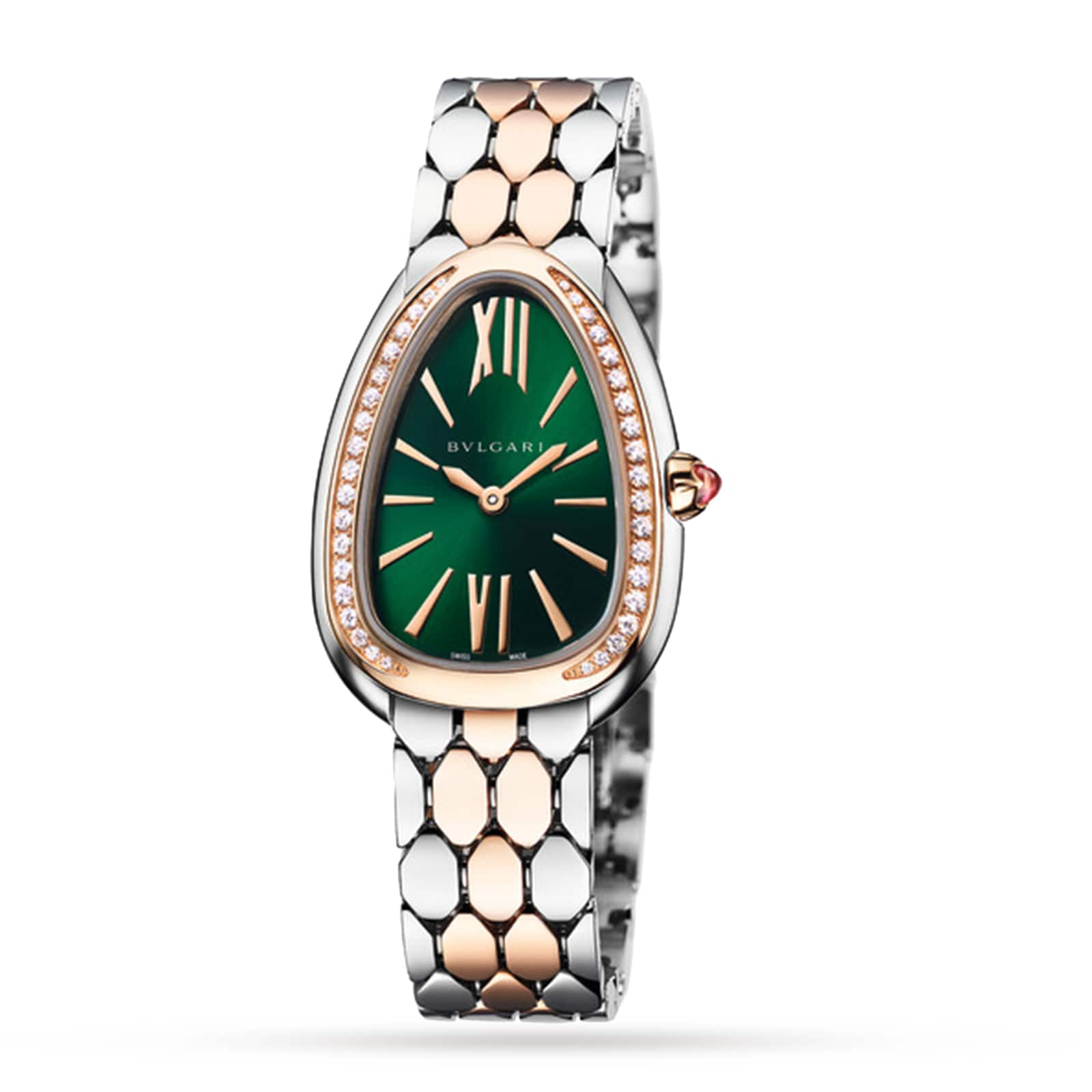 Bvlgari Serpenti Seduttori 33mm Ladies Watch 103526 Mappin and Webb