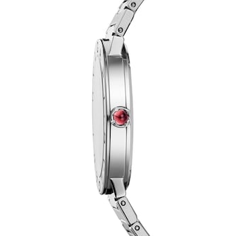 Bvlgari Bvlgari Bvlgari 33mm Grey Dial Ladies Watch - Stainless Steel
