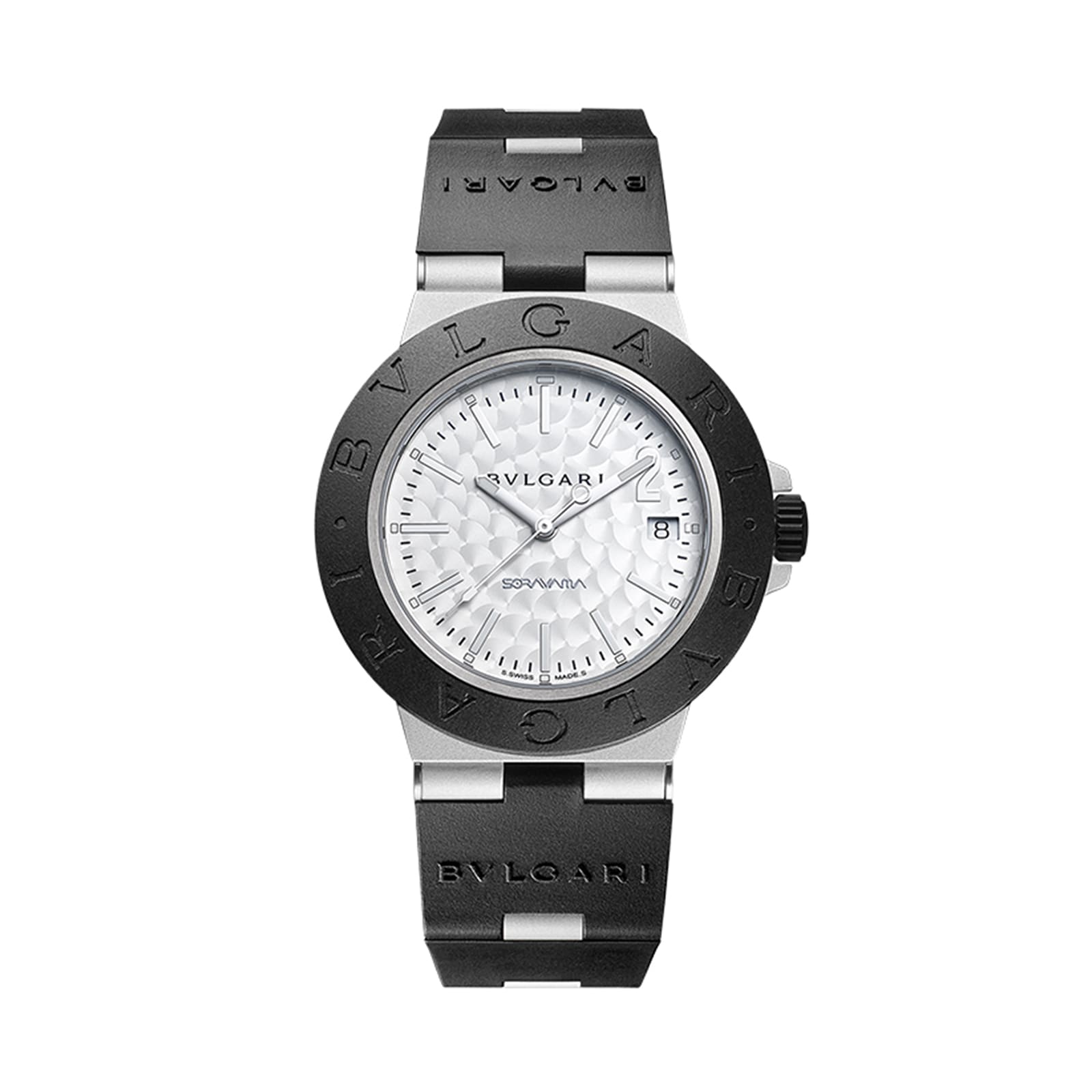 Bvlgari Aluminium Limited Edition 40mm Mens Watch Silver