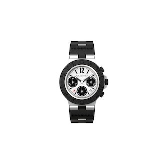 Bvlgari Aluminium Bvlgari Bvlgari 41mm Silver Dial Gents Chronograph Watch