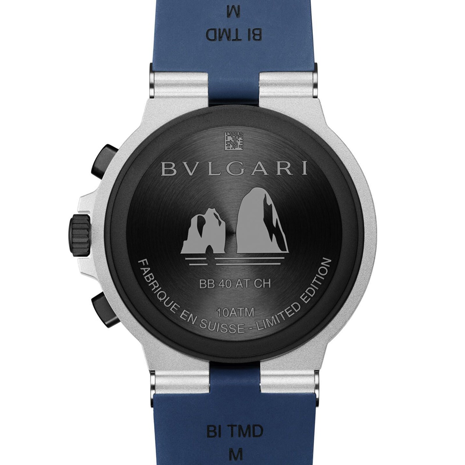 Bvlgari Aluminium Limited Edition 40mm Mens Watch Blue