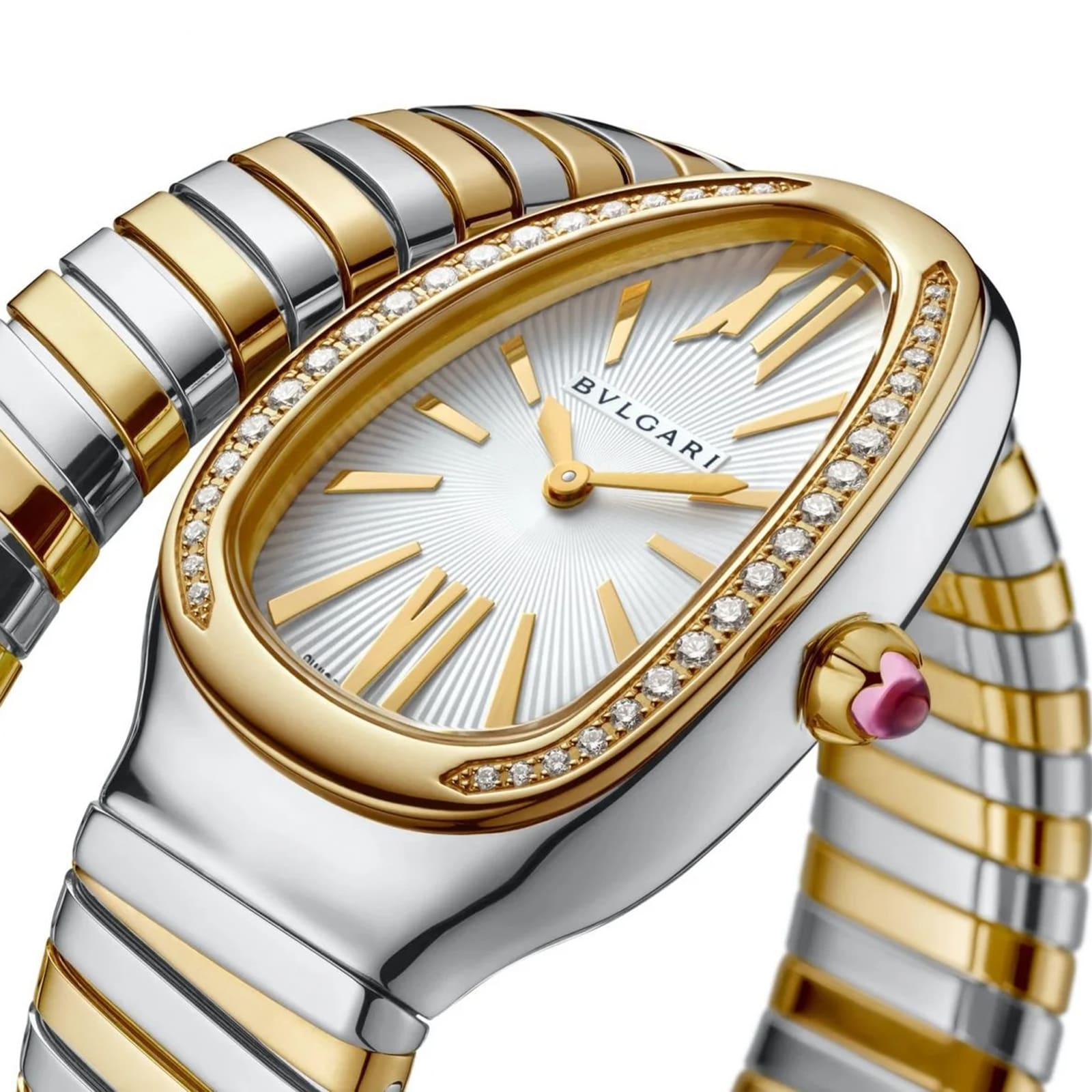 Bvlgari watch discount gold