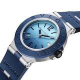 Bvlgari Aluminium Capri Limited Edition 40mm Mens Watch Blue