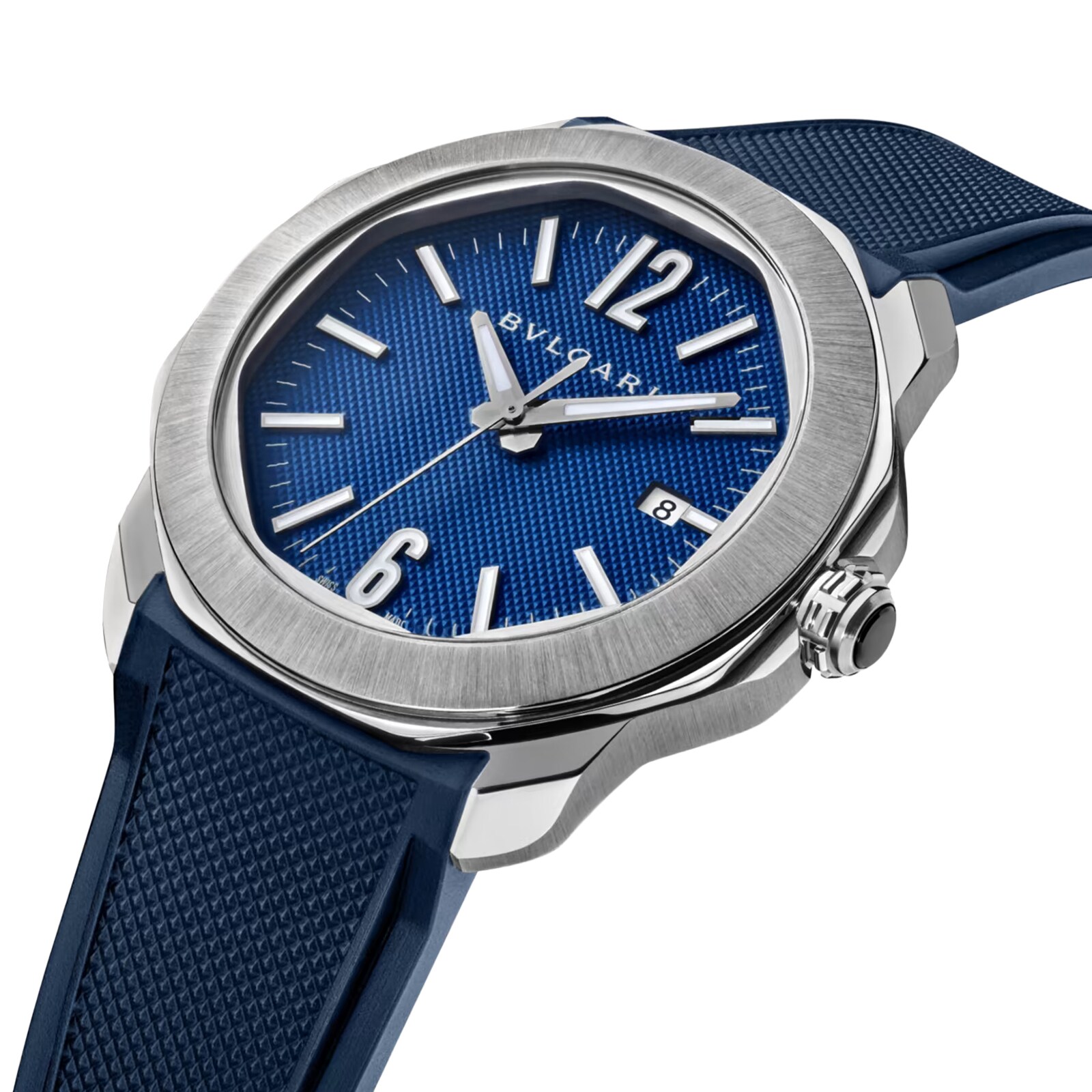 Octo Roma 41mm Mens Watch Blue