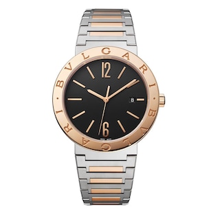 Bvlgari Bvlgari Bvlgari 41mm Mens Watch Black Stainless Steel