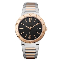 18970321 - Bvlgari Bvlgari 41mm Mens Watch Black Stainless Steel