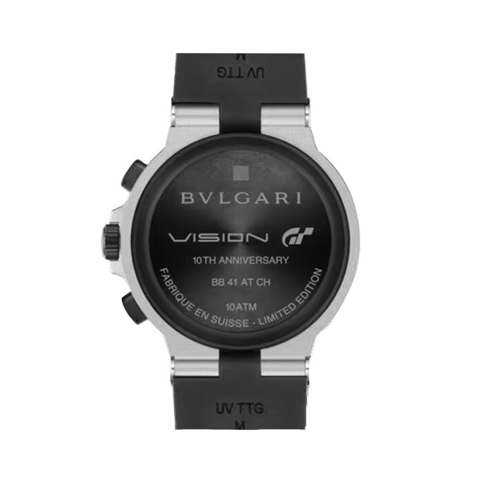 BVLGARI Bvlgari Aluminium 41mm Limited Edition Mens Watch Grey