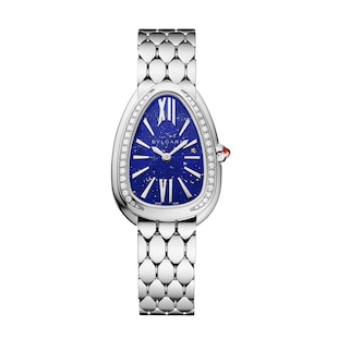 Bvlgari Serpenti Seduttori 33mm Limited Edition Watches Of Switzerland Centenary Ladies Watch Blue