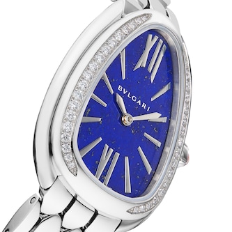 Bvlgari Serpenti Seduttori 33mm Limited Edition Watches Of Switzerland Centenary Ladies Watch Blue