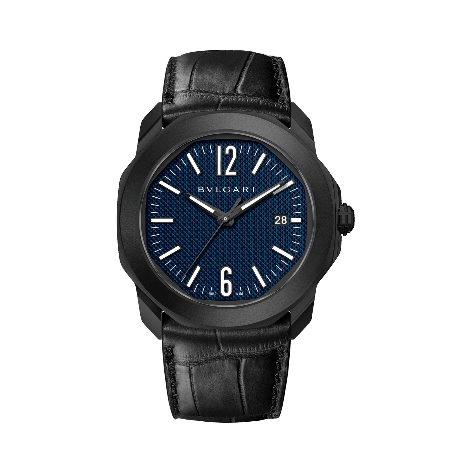 Bvlgari Octo Roma 41mm Limited Edition Watches Of Switzerland Group Centenary Mens Watch Blue