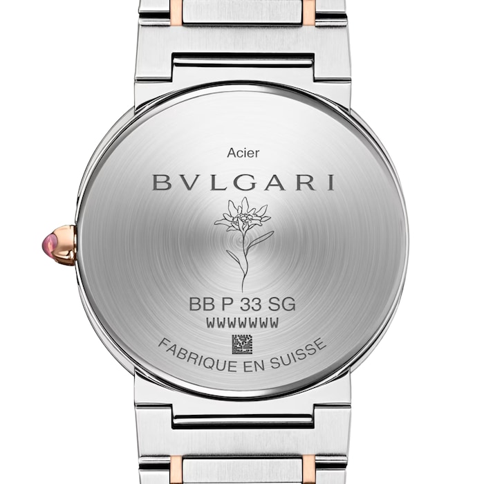 Bvlgari Bvlgari Bvlgari X Lisa 33mm Limited Edition Ladies Watch Mother Of Pearl